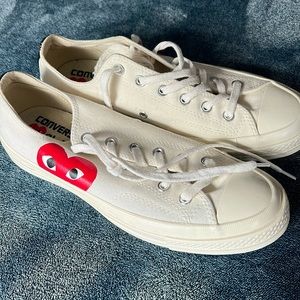 NWOT converse play comme des garçons